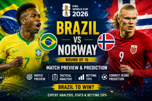 Brazil vs Norway Prediction: World Cup 2026 Match Preview