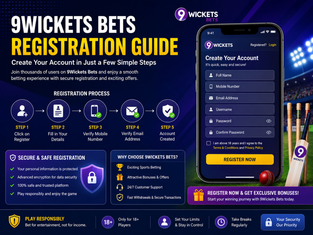 9Wickets Registration